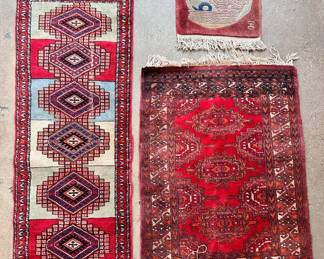 2 Small Persian Style Area Rugs & Prayer Mat
Lot #: 48