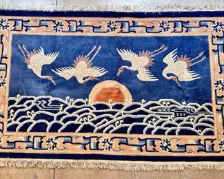 Asian Style Area Rug With Cranes
Lot #: 45