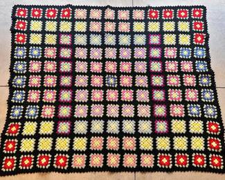 Vintage Hand Made Granny Square Blanket
Lot #: 85