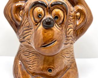 Vintage Happy Monkey Cookie Jar By Doranne Of California
Lot #: 79