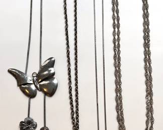 4 Necklaces Including Butterfly Bolero & Scarf Necklace
Lot #: 71