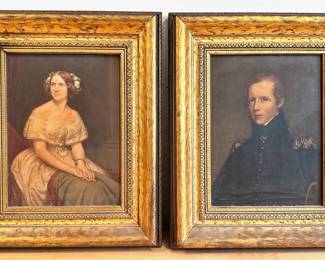 Pair Vintage Portrait Prints Of Jenny Lind By Eduard Magnus & Major John Biddle By Thomas Sully
Lot #: 8