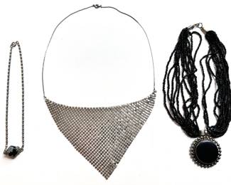 3 Vintage Necklaces Including Bib & Stone Choker
Lot #: 18