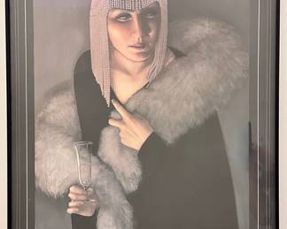 Jane Whiting Chrzanoska "Pearl" Art Deco Framed Poster
Lot #: 22