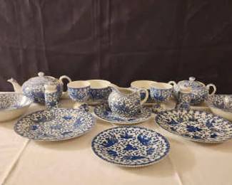 Blue Tea Set