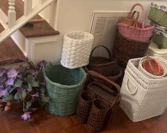 Wicker, Baskets More Baskets