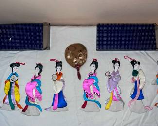 Asian Themed Dolls Ornament
