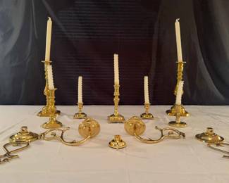 Brass Candle Holders