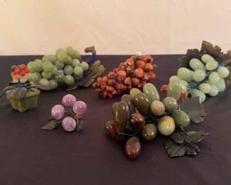Vintage Stone Grapes