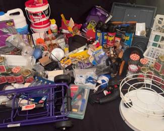 Huge Mystery Lot Of Garage Items 