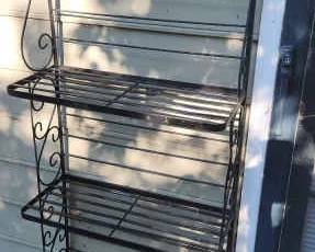 Metal Outdoor Shelving Unit 