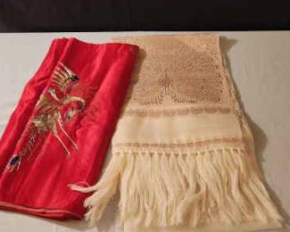 Peacock Table Runners