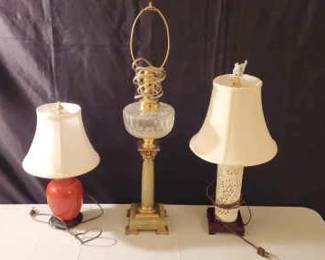Miscellaneous Lamp Lot 