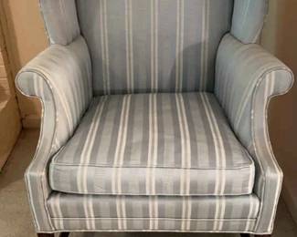 Homemakers Furniture Striped Upholstered Chair