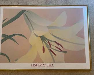 Framed Lindsays Lily Print