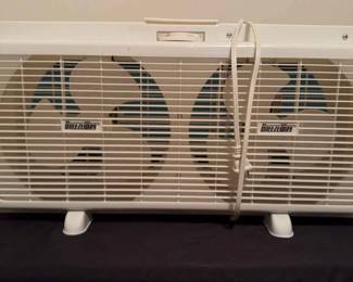 Breezeway Twin Window Fan 