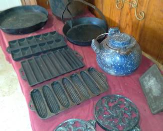 Rare 1800s wenzel cast iron 