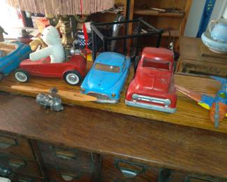 1950s org tin toys
