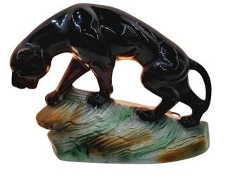 50's Lane & Co MCM Panther Lamp