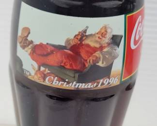 Coca Cola Santa Clause Bottle
