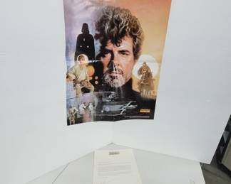 George Lucas Star Wars Fan Club Letter/Poster