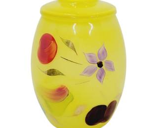 Bartlett Collins 50's Glass Cookie Jar