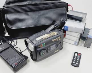 JVC VHS-C Compact Camcorder Works