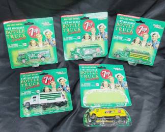7up Die Cast Delivery Truck Lot