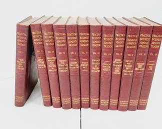 1934 Practical Business Admin Complete 12 Vol Set