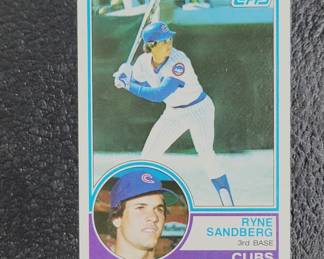 Ryne Sandberg 1983 Topps Rookie Card