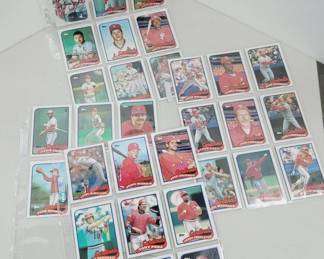 1988 Cardinals Topps Baseball Cards