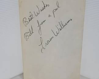 Travis Williams Football Player Autograph