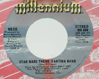 Star Wars Theme Cantina Band 45 Vinyl Record