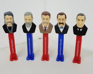 US Presidents PEZ Dispenser Lot