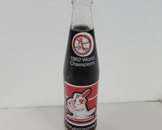1982 Cardinals World Series Coca Cola Bottle