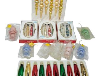 Shiny Brite Glass Christmas Ornaments & More