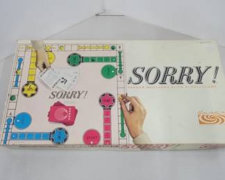 Vtg Sorry Board Game