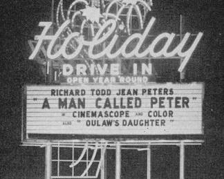 Blueprints Holiday Drive In Movie Theater Overland