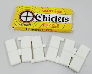 70's Chiclets Gum Puzzle