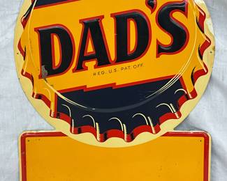 20x28 Emb. ‘Dad’s Deliciously Yours’ Die Cut Sign