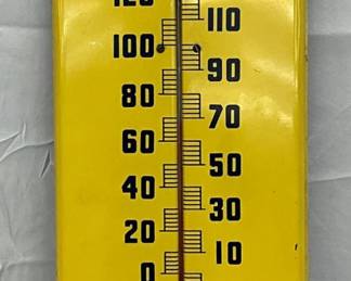 1955 Emb. Pepsi-Cola Thermometer 7 1/2x27