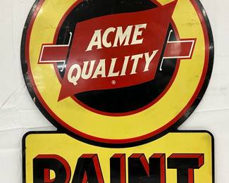 Acme Quality Paint DS Metal Sign, 20 x 28 Inches