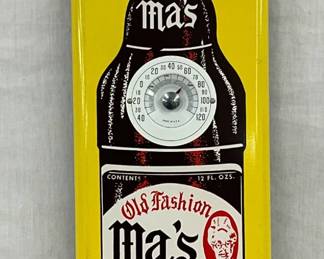 8x27in Ma's Thermometer with bottle Graphics