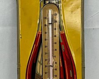 Emb. 10-2-4 Dr Pepper Metal Thermometer, 6in x 17in