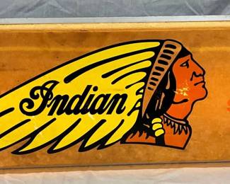42x14 Indian Motorcycle Dealership Light-Up Sign