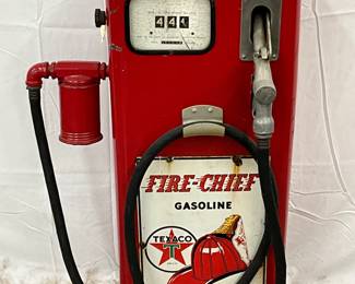 Texaco Fire Chief Gas Pump, 16in x 40in