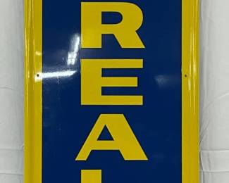 1966 Holsum Bread Self-Framed Tin Sign, 16x60