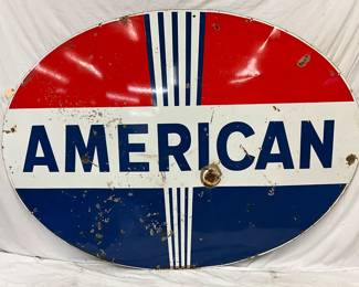 84x60 DSP American Oil Sign