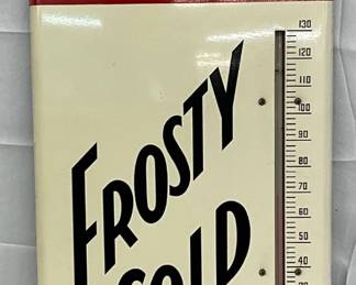 1959 26in. Dr Pepper ‘Frosty Cold’ Thermometer by Donasco