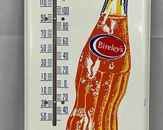 Bireley’s "Happifies Thirst' Thermometer with Bottle Graphic, 6×16 